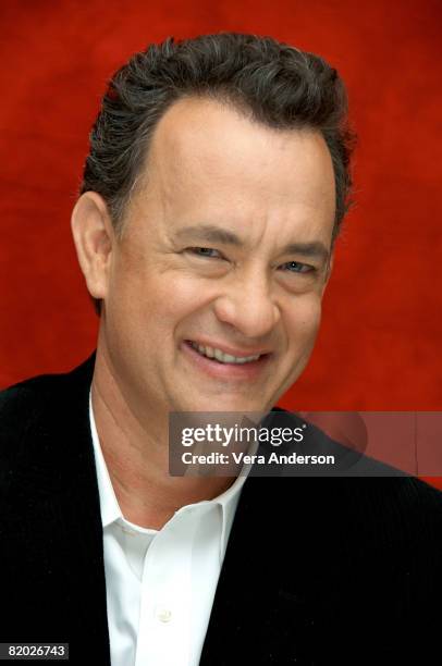 Tom Hanks at the "Charlie Wilson's War" press conference at the Beverly Wilshire Hotel in Beverly Hills, California on November 30, 2007.