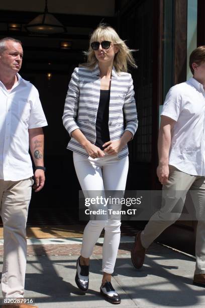 Karolina Kurkova seen on July 20, 2017 in New York City.