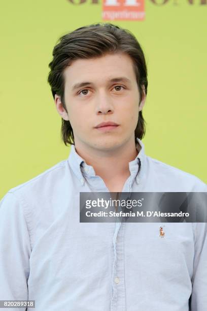 Nick Robinson attends Giffoni Film Festival 2017 on July 21, 2017 in Giffoni Valle Piana, Italy.