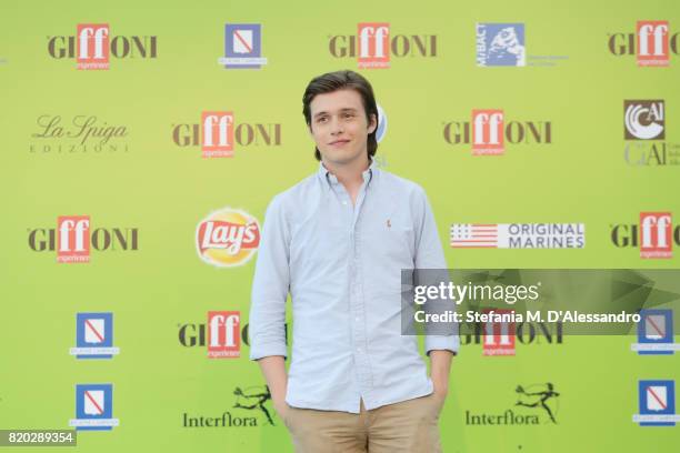 Nick Robinson attends Giffoni Film Festival 2017 on July 21, 2017 in Giffoni Valle Piana, Italy.