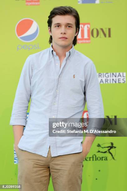 Nick Robinson attends Giffoni Film Festival 2017 on July 21, 2017 in Giffoni Valle Piana, Italy.