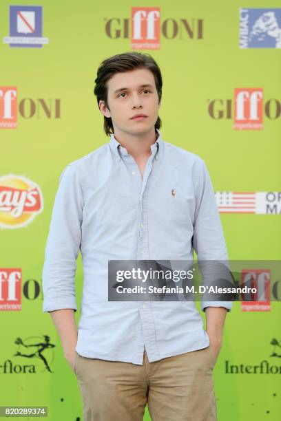 Nick Robinson attends Giffoni Film Festival 2017 on July 21, 2017 in Giffoni Valle Piana, Italy.