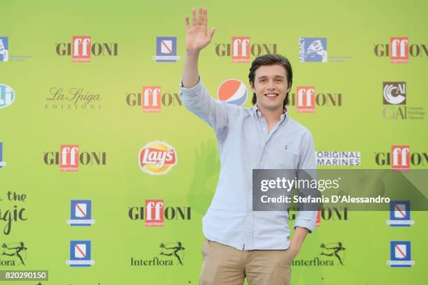 Nick Robinson attends Giffoni Film Festival 2017 photocall on July 21, 2017 in Giffoni Valle Piana, Italy.