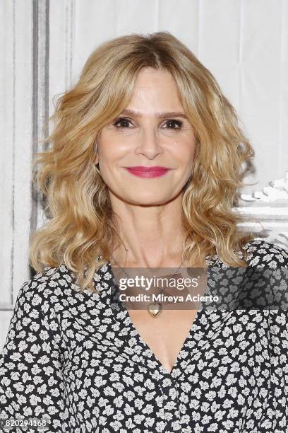 Actress Kyra Sedgwick visits Build to discuss the new Lifetime film "Story of a Girl" at Build Studio on July 21, 2017 in New York City.