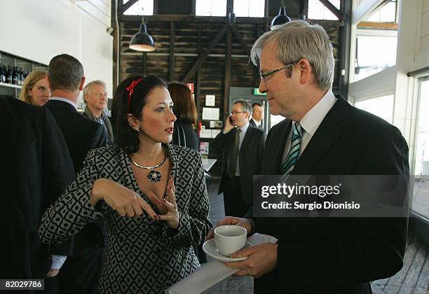Kevin Rudd 2007 16 Inside Kevin 07 Book Launch Stock Photos, High-Res Pictures, and ...