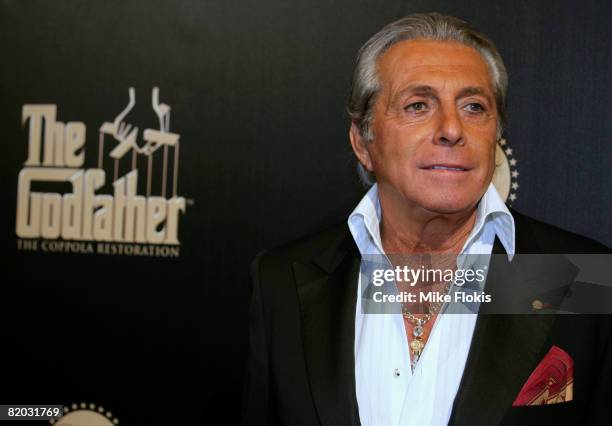 Actor Gianni Russo attends the Godfather Symphony premiere and DVD release at the State Theatre on July 22, 2008 in Sydney, Australia.