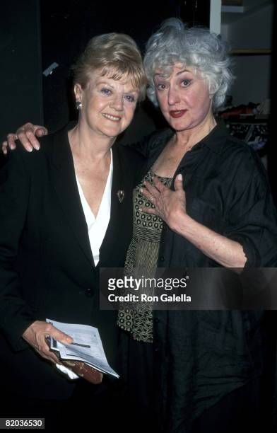Angela Lansbury and Bea Arthur