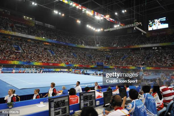 Salle de Gymnastique / Palais National Omnisports - - Gymnastique Artistique - Concours par equipes - Femmes - Jeux Olympiques 2008,