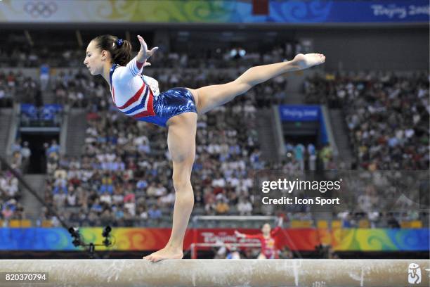 Laetitia DUGAIN - - Gymnastique Artistique - Concours par equipes - Femmes - Jeux Olympiques 2008,