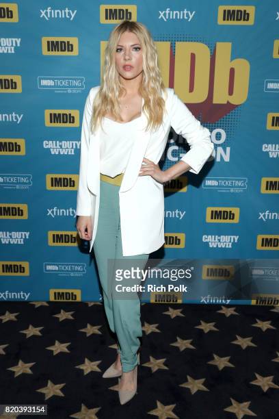 Actor Katheryn Winnick at the #IMDboat At San Diego Comic-Con 2017 on the IMDb Yacht on July 21, 2017 in San Diego, California.