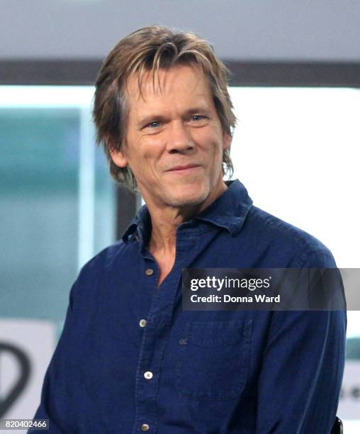 Kevin Bacon appears to promote "Story of a Girl" during the BUILD Series at Build Studio on July 21, 2017 in New York City.