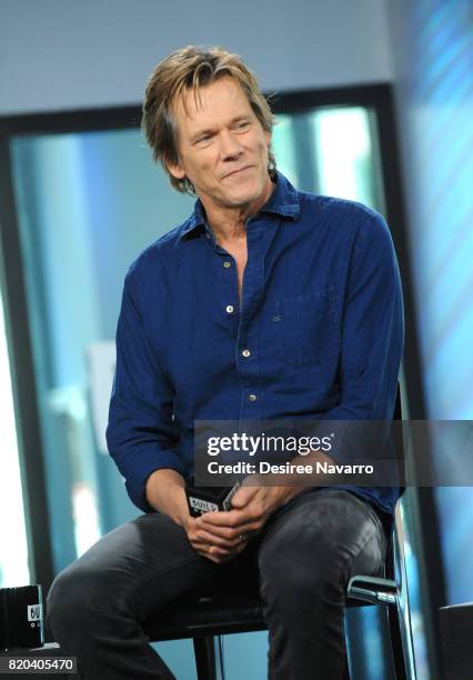 Actor Kevin Bacon attends Build previewing the new Lifetime film 'Story of a Girl' at Build Studio on July 21, 2017 in New York City.