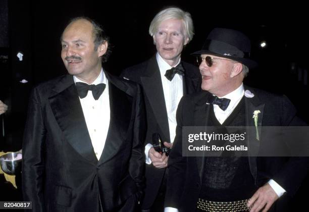 Lester Persky, Andy Warhol, and Truman Capote