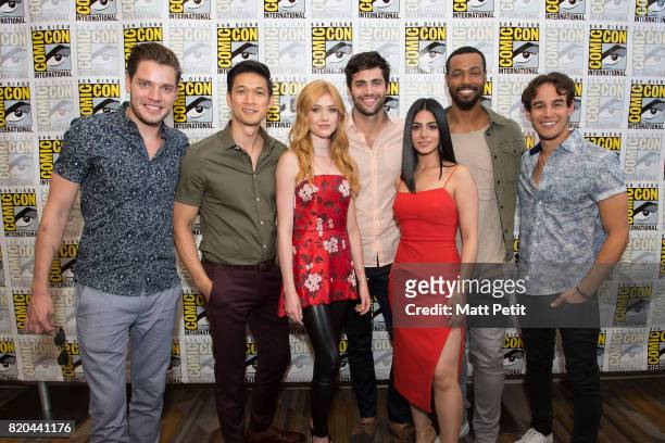 Comic-Con - Cast and executive producers from Freeform's hit original series "Shadowhunters" and "Stitchers" were featured at this year's San Diego...