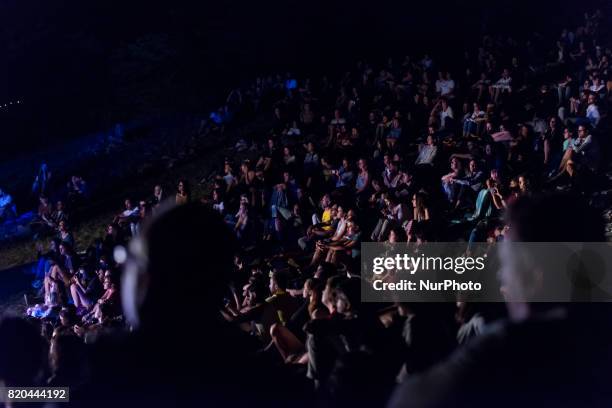 Galzignano Terme , 20 Luglio 2017, Anfiteatro del Venda. José González, carismatico musicista svedese Indie Rock, si esibisce nella suggestiva...