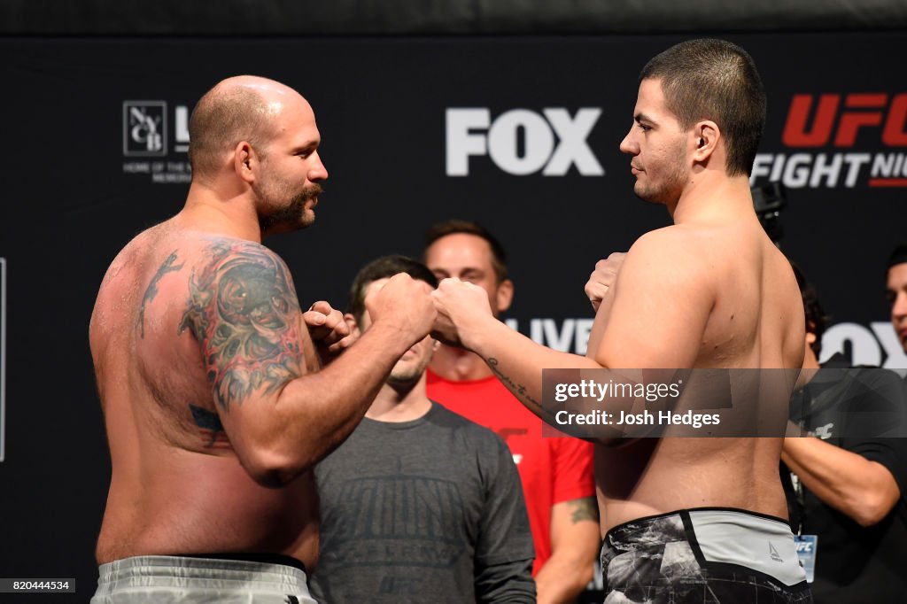 UFC Fight Night Weigh-in