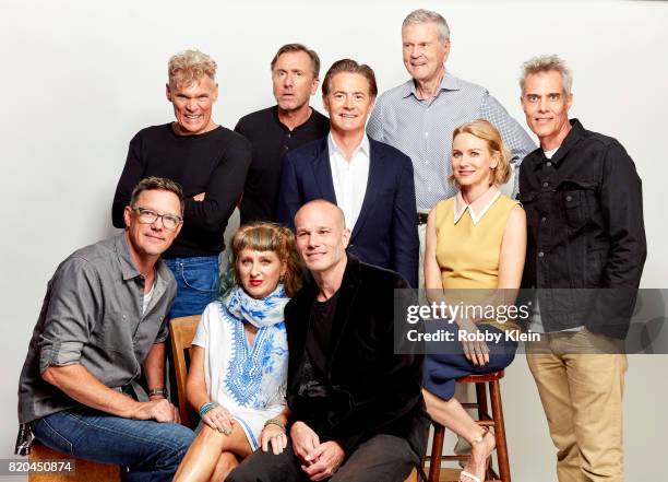 Actors Matthew Lillard, Everett McGill, Kimmy Robertson, Tim Roth, James Marshall, Kyle MacLachlan, Don Murray, Naomi Watts and Dana Ashbrook from...