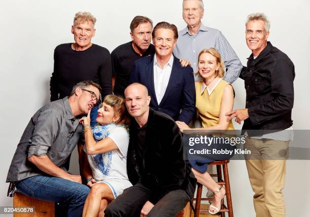 Actors Matthew Lillard, Everett McGill, Kimmy Robertson, Tim Roth, James Marshall, Kyle MacLachlan, Don Murray, Naomi Watts and Dana Ashbrook from...