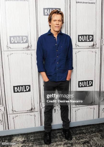 Actor Kevin Bacon attends Build previewing the new Lifetime film 'Story of a Girl' at Build Studio on July 21, 2017 in New York City.