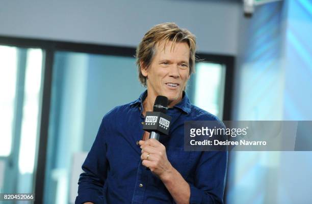 Actor Kevin Bacon attends Build previewing the new Lifetime film 'Story of a Girl' at Build Studio on July 21, 2017 in New York City.