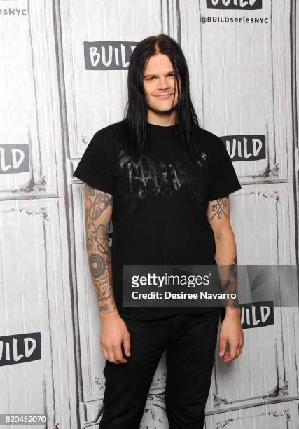 Actor Travis Bacon attends Build previewing the new Lifetime film 'Story of a Girl' at Build Studio on July 21, 2017 in New York City.