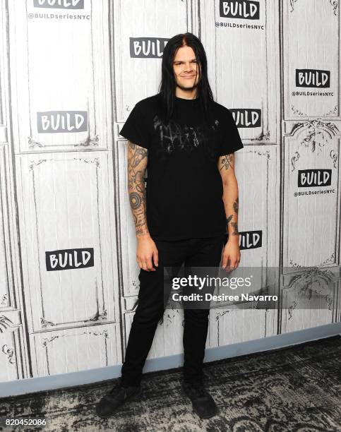 Actor Travis Bacon attends Build previewing the new Lifetime film 'Story of a Girl' at Build Studio on July 21, 2017 in New York City.