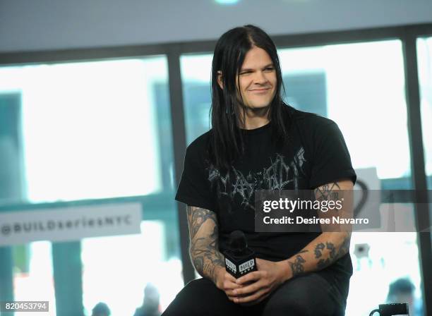 Actor Travis Bacon attends Build previewing the new Lifetime film 'Story of a Girl' at Build Studio on July 21, 2017 in New York City.