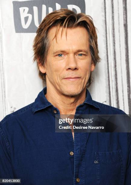 Actor Kevin Bacon attends Build previewing the new Lifetime film 'Story of a Girl' at Build Studio on July 21, 2017 in New York City.