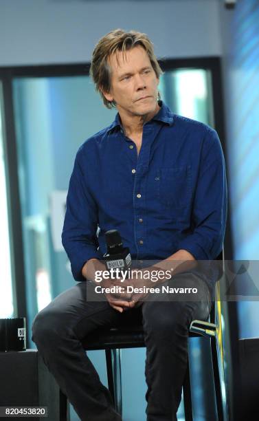 Actor Kevin Bacon attends Build previewing the new Lifetime film 'Story of a Girl' at Build Studio on July 21, 2017 in New York City.