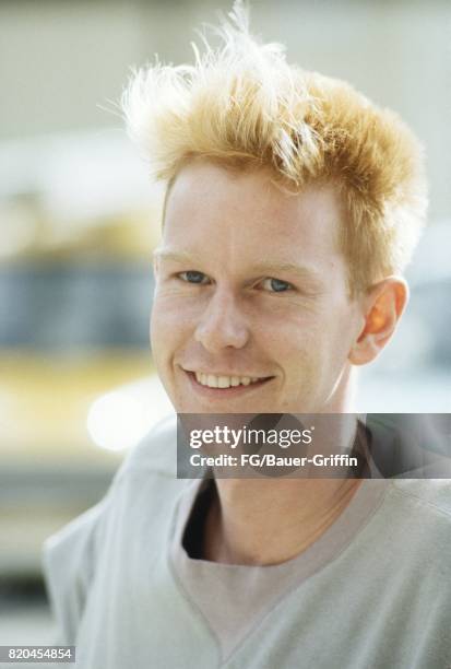 Andy Fletcher of the pop group Depeche Mode poses for a portrait on September 05, 1982 in London, England. 170612F1