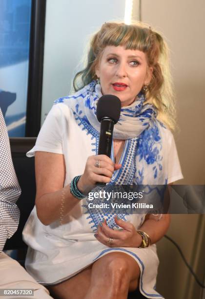 Kimmy Robertson attends SiriusXM's Entertainment Weekly Radio Channel Broadcasts From Comic Con 2017 at Hard Rock Hotel San Diego on July 21, 2017 in...