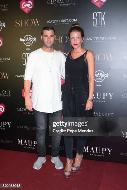 Fonsi Nieto attends the Global Gift Gala party at STK Ibiza on July 21, 2017 in Ibiza, Spain.