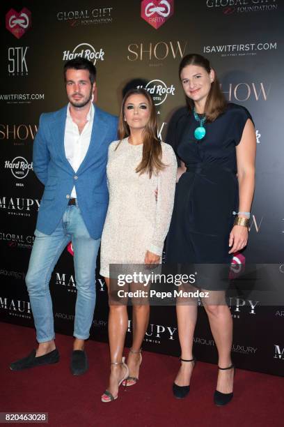 Eva Longoria attends the Global Gift Gala party at STK Ibiza on July 21, 2017 in Ibiza, Spain.