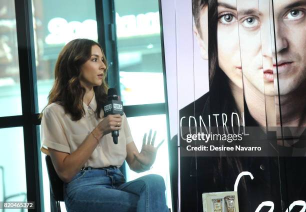 Actress Troian Bellisario attends Build to discuss her work with mission-based brand This Bar Saves Lives at Build Studio on July 21, 2017 in New...