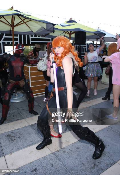 Guests at 2017 WIRED Cafe at Comic Con, presented by AT&T Audience Network on July 21, 2017 in San Diego, California.