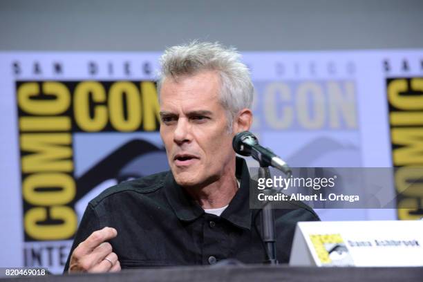 Actor Dana Ashbrook attends "Twin Peaks: A Damn Good Panel" during Comic-Con International 2017 at San Diego Convention Center on July 21, 2017 in...