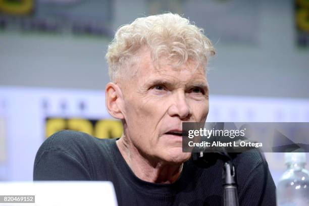 Actor Everett McGill attends "Twin Peaks: A Damn Good Panel" during Comic-Con International 2017 at San Diego Convention Center on July 21, 2017 in...