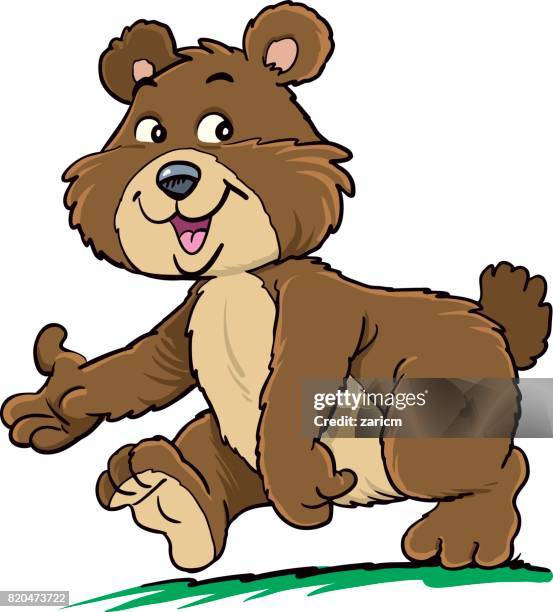bear mascot - bear cub stock illustrations