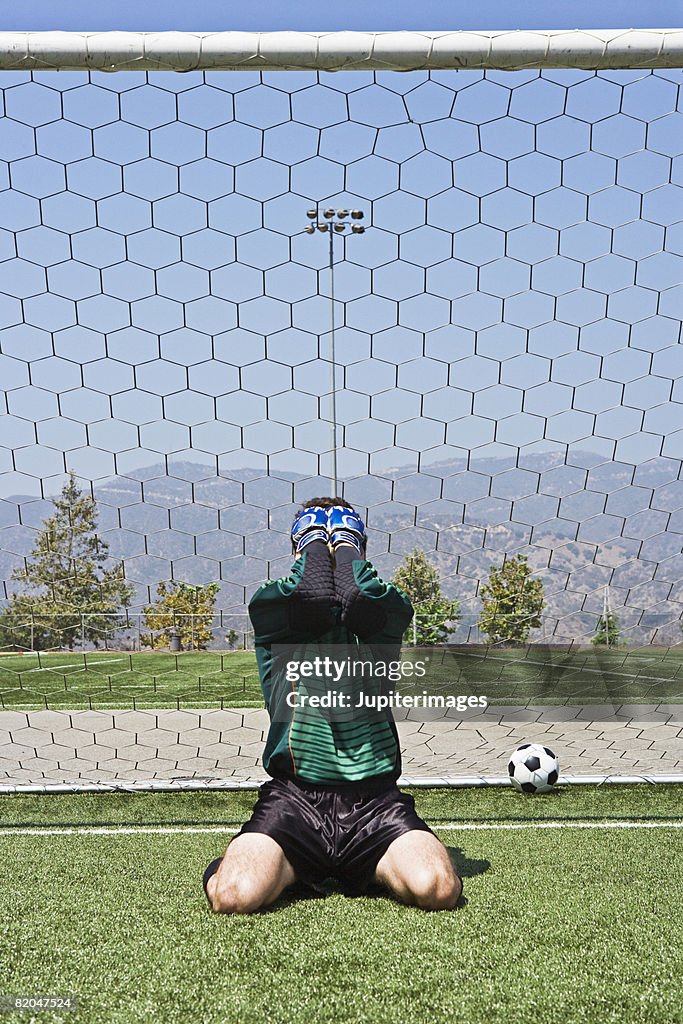 Failed soccer goalkeeper