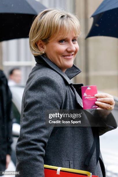 Nadine MORANO - - conseil des Ministres - Palais de l'Elysee,