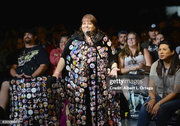 Fans ask questions during Comic-Con International 2017 "The Big Bang Theory" panel at San Diego Convention Center on July 21, 2017 in San Diego,...