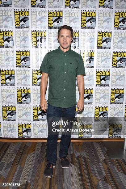 Michael Cassidy attends the "People of Earth" press conference at Comic-Con International 2017 on July 21, 2017 in San Diego, California.