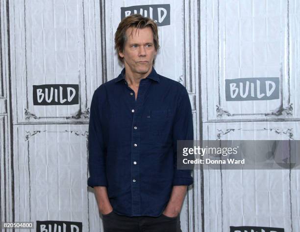 Kevin Bacon appears to promote "Story of a Girl" during the BUILD Series at Build Studio on July 21, 2017 in New York City.
