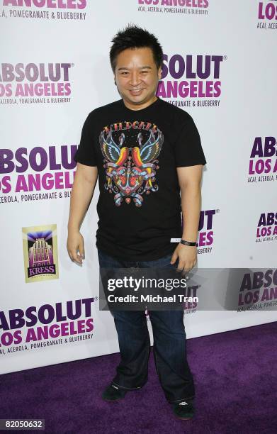 Actor Rex Lee arrives to the World Premiere of "Absolut Los Angeles" launch party held at The Kress on July 23, 2008 in Hollywood, California.