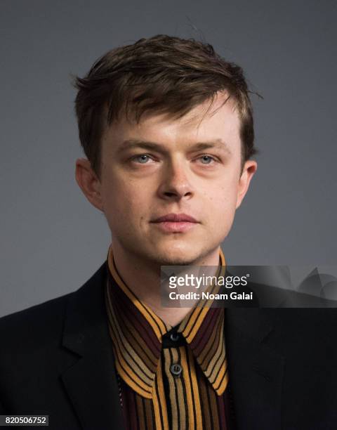 Actor Dane DeHaan visits Apple Store Soho to discuss "Valerian And The City Of A Thousand Planets" at Apple Store Soho on July 21, 2017 in New York...