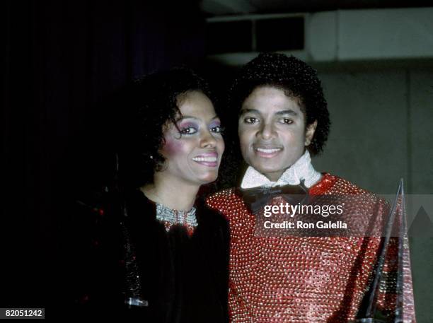 Michael Jackson and Diana Ross