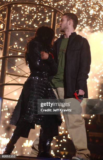 Janet Jackson and Justin Timberlake