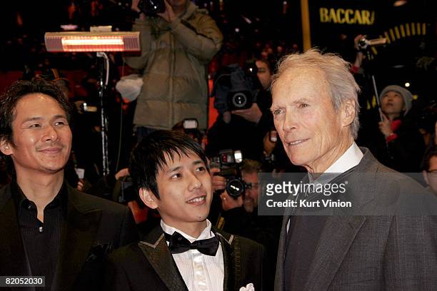 Tsuyoshi Ihara, Kazunari Ninomiya and Clint Eastwood