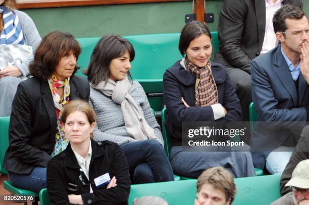 Estelle DENIS et Virginie LEDOYEN - - Finale Dames - Roland Garros 2009 -