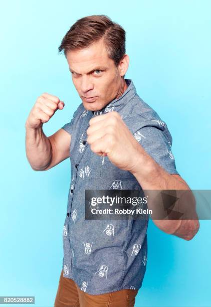 Actor Casper Van Dien from Sony Pictures Entertainment's 'Starship Troopers: Traitor of Mars' poses for a portrait during Comic-Con 2017 at Hard Rock...